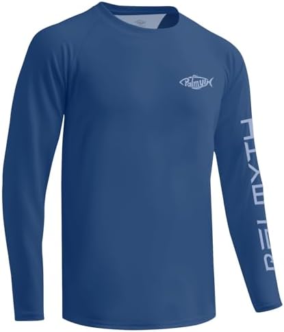 Palmyth Fishing Shirts for Men Long Sleeve UPF 50+ T Shirt Sun Protection - Image 5