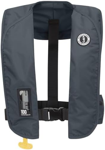 Mustang Survival MIT 100 Convertible A/M Inflatable PFD Life Jacket Single by MustangSurvival