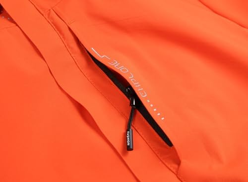 Men's Lightweight Waterproof Rain Jacket,Shell Hooded Outdoor Raincoat Hiking Windbreake jacket - Image 5