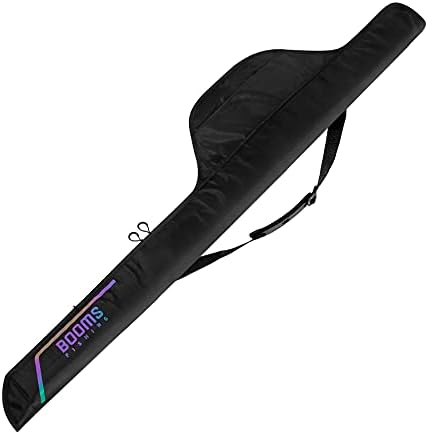 Booms Fishing PB4 4.4ft~5ft Fishing Rod and Reel Case, Portable Folded Fishing Pole Case, 0.6ft/8" Extended Design Fishing Spinning Rod Bag, Store Up to 2~3 Fishing Rods and Reels, 52"~60" by BoomsFishing