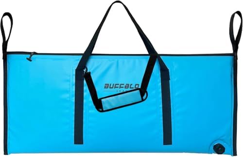 Buffalo Gear Insulated Fish Cooler Bag Portable Fish Kill Bag Keep Ice-cold More Than 48 Hours by BuffaloGear