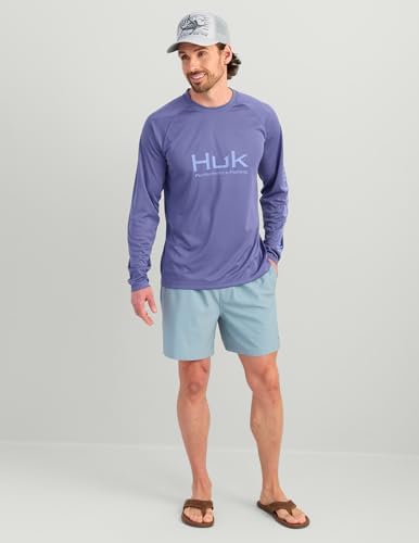 HUK Men's Pursuit Vented Long Sleeve Fishing Shirt (+30 UPF) - Image 3