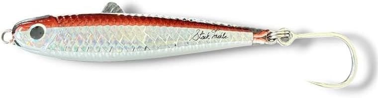 Stack Tackle Chovie Jig 3/4 oz, Epoxy Resin Metal Fishing Lure with BKK Inline Hook, Saltwater & Freshwater Casting and Vertical Jigging for Albies, Bluefish, Stripers, Mackerel, Lake Trout & Salmon by Unknown