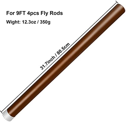 Aventik Carbon Fiber Fly Fishing Rod Tube Case with CNC Alu Cap - Image 2