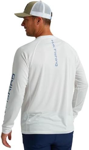 HUK Men's Pursuit Vented Long Sleeve Fishing Shirt (+30 UPF) - Image 2