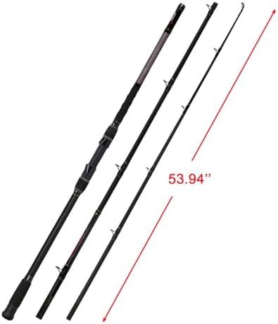 Fiblink Surf Fishing Rod 2 Piece/3 Piece/4 Piece Portable Travel Casting Rod Saltwater Surf Rod (9'/10'/12'/13') - Image 2