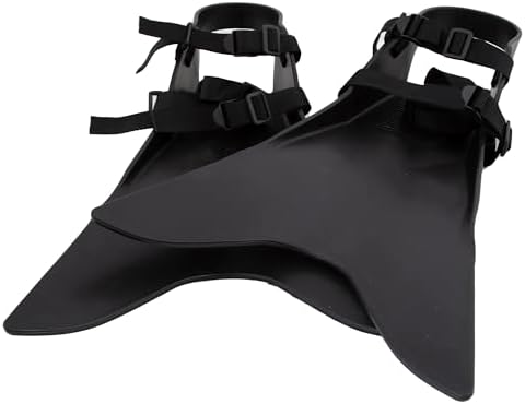 Wading Fins for Float Tube Fishing - Standard Lace Style and Elite Buckle Style Angling Fins for Float Tube Fishing - Fits Boot Sizes 6-13 (Made by Caddis Sports) by CADDIS