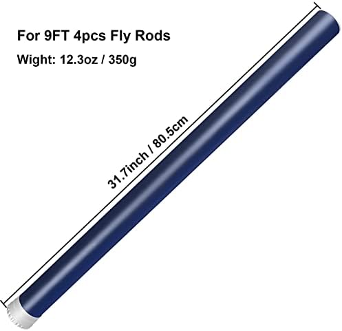 Aventik Carbon Fiber Fly Fishing Rod Tube Case with CNC Alu Cap - Image 2