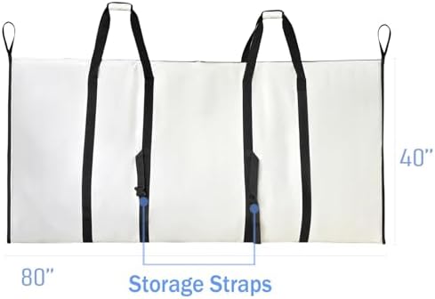 Buffalo Gear Large Fish Kill Bag with YKK Zipper, 80x40in Insulate Fish Cooler Bag for Tuna or Billfish Cold and Fresh - Image 5