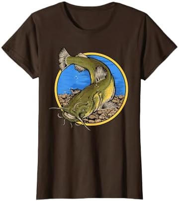 Flathead Catfish Fishing T-Shirt by Hunting+%26+Fishing+Merch