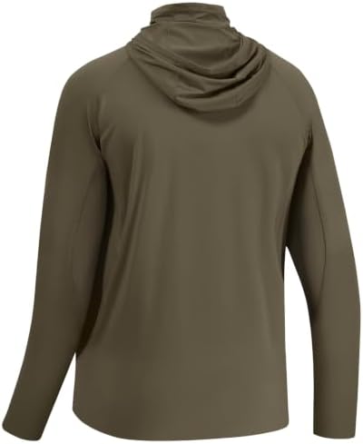 BASSDASH Men's UPF 50+ Camo Long Sleeve Hunting Fishing Hoodie Shirt - Image 4