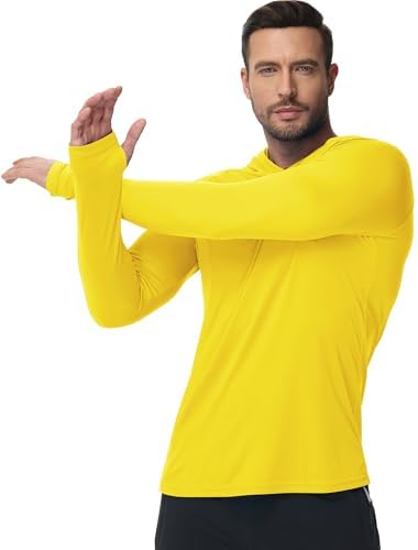 Boladeci Men's UPF 50+ Sun Protection Lightweight Hoodie Shirts Long Sleeve Fishing Shirt SPF UV Hiking Swim - Image 2