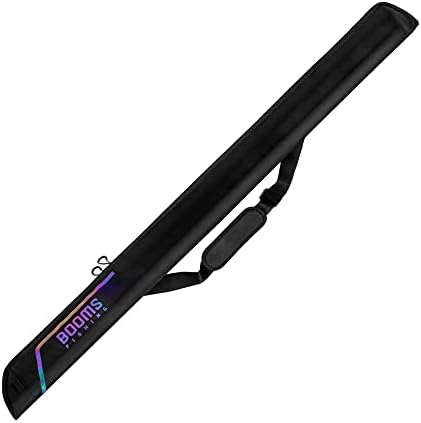 Booms Fishing PB3 6.3ft~7ft Expandable Fishing Rod Carry Case (Rod-Only, No Reel Space) – Portable Foldable Rod Bag with Padded Protection & Two-Way Zippers, Store Up to 2~3 Fishing Poles by BoomsFishing