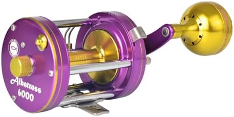 ANCIENT MARINER Albatross 6000 Catfish Reels, Conventional Round Baitcasting Reel by AncientMarinerFishing