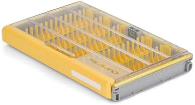 Plano EDGE Master Jig/Bladed Jig Box, Transparent/Yellow by PLANO%C2%AEOutdoors