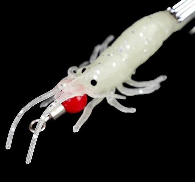 Pack of 6 Luminous Squid Jig Octopus Squid Jigs Umbrella Hooks for Sea Fishing Lures - Image 4