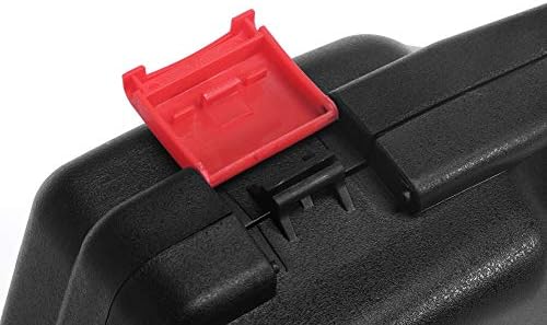 Small Hard Carrying Case with Pluck Foam Interior for iPhone, GoPro, Camera, and More- Outer Size 9.3 x 7.5 x 2 Inches, Black - Image 5