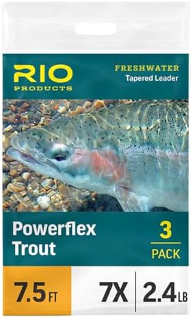 Rio Products Powerflex Trout Leader 3-Pack by RIOPRODUCTS