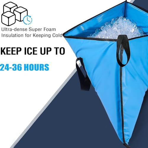 Buffalo Gear Insulated Fish Cooler Bag Portable Fish Kill Bag Keep Ice-cold More Than 48 Hours - Image 3
