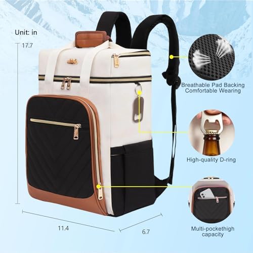 Backpack Cooler Insulated Leakproof, Soft Cooler Backpack for Beach - Image 6