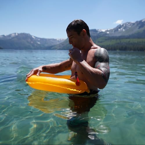 Owntop Manual Inflatable Belt Pack, Adults Swim Jacket with Blowpipe & Whistle, 24g CO2 Cylinder Included, Low Profile for Kayaking, Fishing, Paddle Sports - Image 5