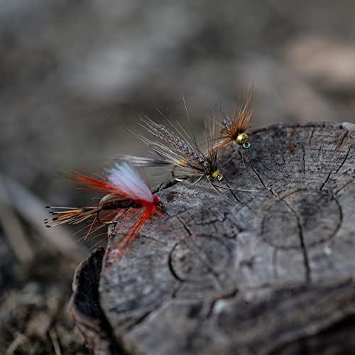 Goture Fly Fishing Flies Assortment Kit, Dry & Wet Flies Streamers Nymphs - Image 3