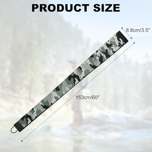 Neoprene Camo Fishing Rod Sleeves,Fishing Pole Sleeves,Fishing Rod Socks - Image 2