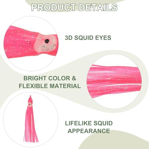 Fishing Squid Skirts Lures - Image 3