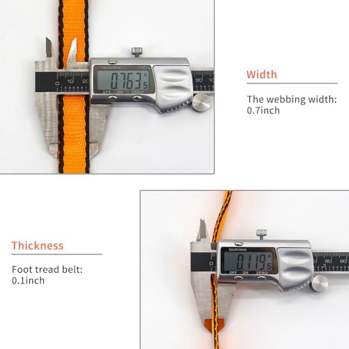 NewDoar 16mm Climbing Sling UIAA CE Certified,23KN EN566 Certified,Climbing Utility Cord Rock Climbing,Creating Anchors System,Rappelling Gear,Perfect for Tree Work - Image 4