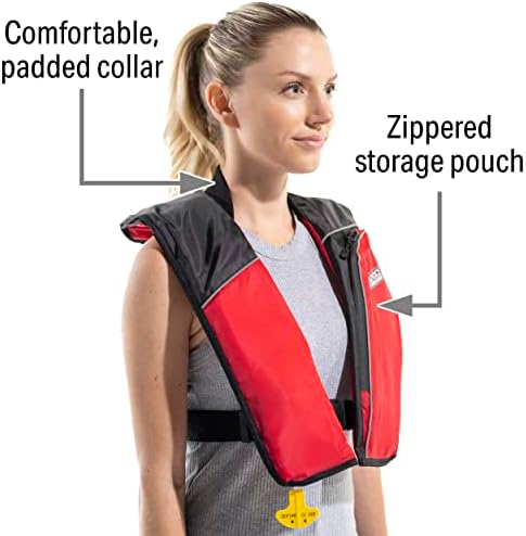 Seachoice Inflatable Personal Flotation Device (PFD), Adult Size, Type IV and Type V - Image 3