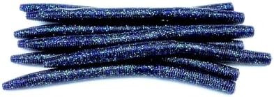 Senko Worms for Bass Fishing – 5.5 Inch Soft Plastic Stick Baits | Wacky Rig, Texas Rig, Ned Rig & Drop Shot | Largemouth & Smallmouth Bass | 8 Pack | Freshwater & Saltwater by Unknown