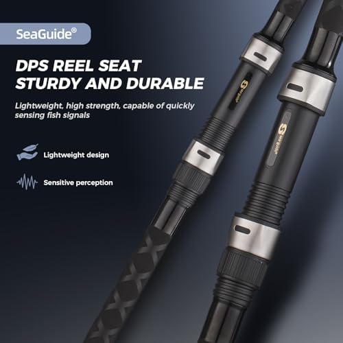 Surf Rod Graphite Surf Spinning Fishing Rod with Seaguide Reel Seat - Image 3
