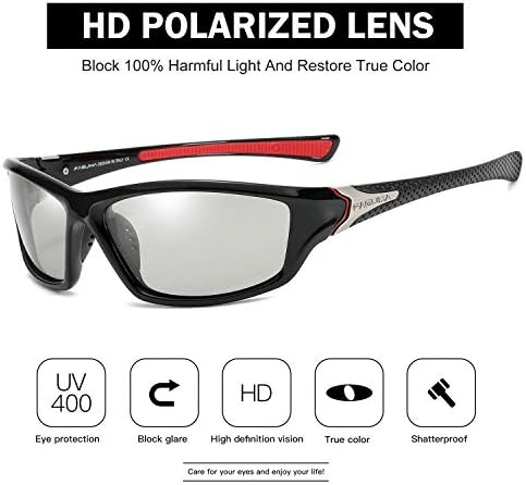 FAGUMA Sports Polarized Sunglasses For Men UV400 Protection - Image 3