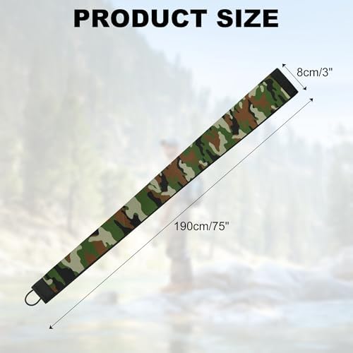Neoprene Camo Fishing Rod Sleeves,Fishing Pole Sleeves,Fishing Rod Socks - Image 2