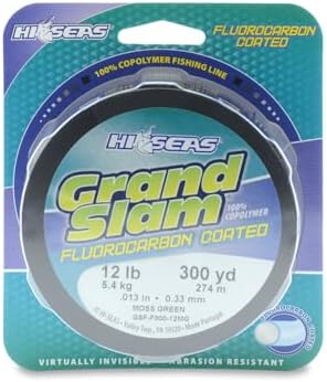 HI-SEAS Grand Slam Fluorocarbon Coated Fishing Line by Hi-Seas