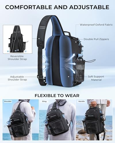 Calamus GearMaster Fishing Sling Tackle Bag & Tool Set - Image 3
