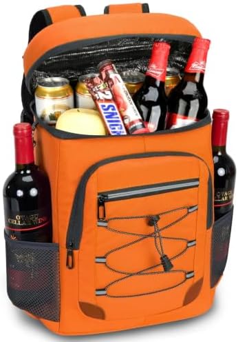 Backpack Cooler Insulated Leakproof, Soft Cooler Backpack for Beach by AMNOW