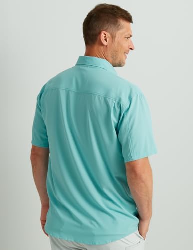 HUK Men's Tide Point Kc Scott Original Artwork Short Sleeve Shirt, Fishing Button Down - Image 6