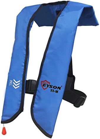 Eyson Inflatable Life Jacket Life Vest Basic Manual (709 Blue Manual) - Image 2