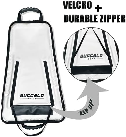 Buffalo Gear Kayak Fish Cooler Bag, 25in Portable Kayak Cooler for Caught Fish,Leak Proof Kayak Fishing Kill Bags with Shoulder Strap - Image 5