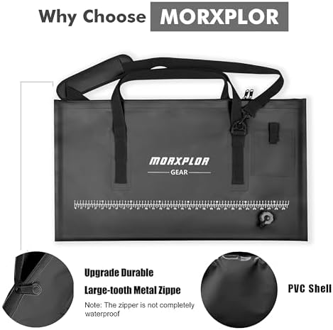 MORXPLOR Fish Bag Heavy Duty Tournament Fishing Weigh in Bag 19x34 inches - Image 2