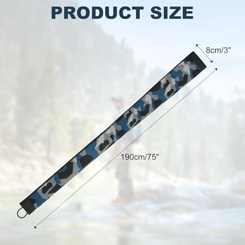 Neoprene Camo Fishing Rod Sleeves,Fishing Pole Sleeves,Fishing Rod Socks - Image 2