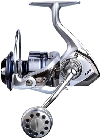 Saltwater Spinning Reel, 13+1BB Smooth Saltwater Fishing Reels, Carbon Drag by Accuretta