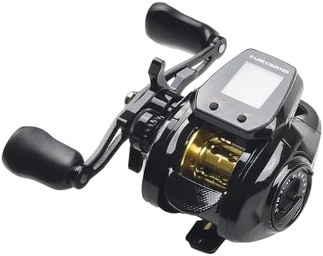 FABULETTA Digital Baitcasting Reel with 7.2:1 Gear Ratio, Electric Line Counter and Depth Positioning, Bite Alarm Fishing Reel, Rechargeable Battery Powered, Left or - Image 7