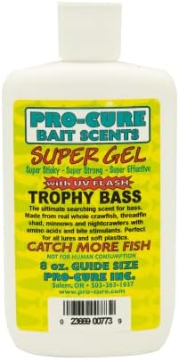 Pro-Cure Trophy Bass Super Gel, 8 Ounce by Pro-Cure