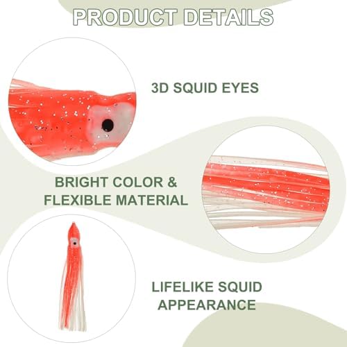 Fishing Squid Skirts Lures - Image 3