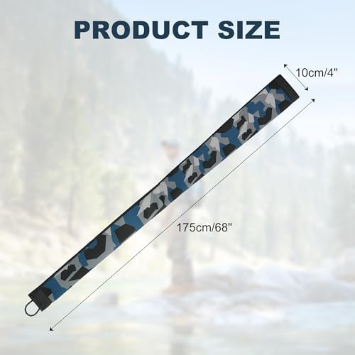 Neoprene Camo Fishing Rod Sleeves,Fishing Pole Sleeves,Fishing Rod Socks - Image 2
