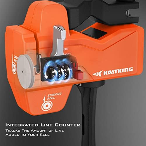 KastKing Kalibrate Fishing Line Spooler, Line Counter & 5" Braid Scissors - Image 3