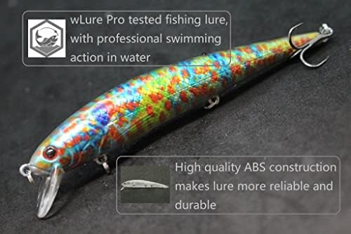 Minnow Crankbait for Bass Fishing Bass Lure Jerkbait Fishing Lures and Tackle Box - Image 5