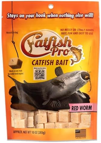 Catfish Pro Catfish Bait - 10oz Bag with 80pcs | Irresistible Scent for Catfish | Mess-Free, Stays On Your Hook When Nothing Else Will | Great for Rod, Reel, Trotline, Jugs & Yoyos Fishing - Image 5